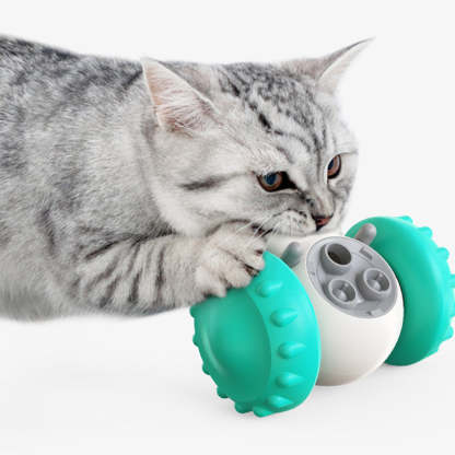 Pet Supplies Balance Bike Toy Leak Feeder