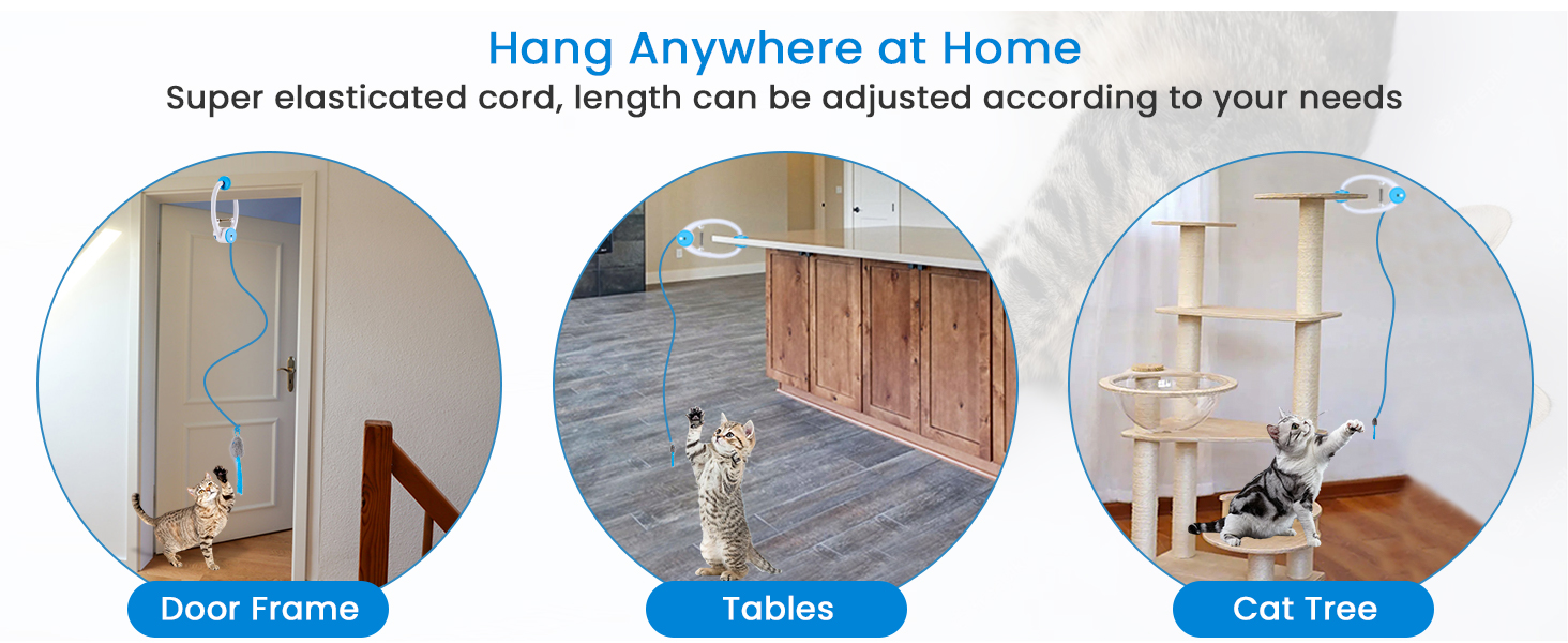 Cat Toys Interactive for Indoor Cats