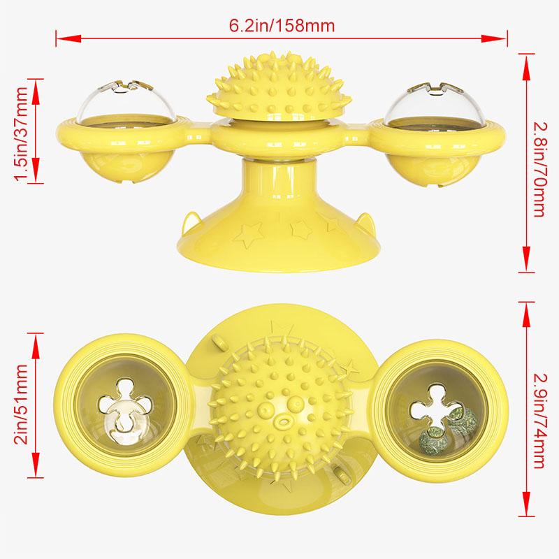 Darlingifts Windmill Cat Toy