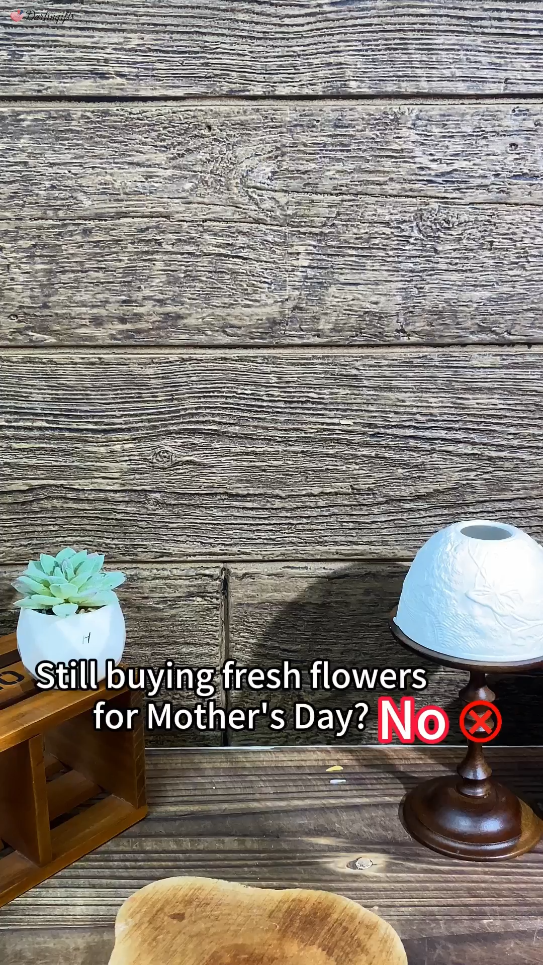 Custom Mini Glass Birth Month Flower with Plant Pot Keepsake Gifts For Mother's Day Gift Ideas