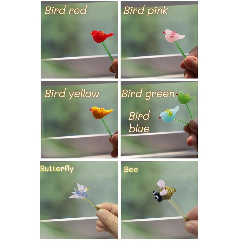 Custom Mini Glass Birth Month Flower with Plant Pot Keepsake Gifts For Mother's Day Gift Ideas