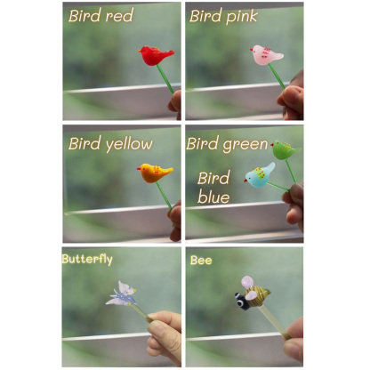 Custom Mini Glass Birth Month Flower with Plant Pot Keepsake Gifts For Mother's Day Gift Ideas