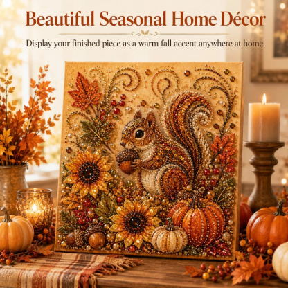 🔥 Last Day 49% OFF - 🍂💎 Autumn Pearl Painting Kit – Relaxing DIY Craft to Create Sparkling Fall Artwork 🖌️