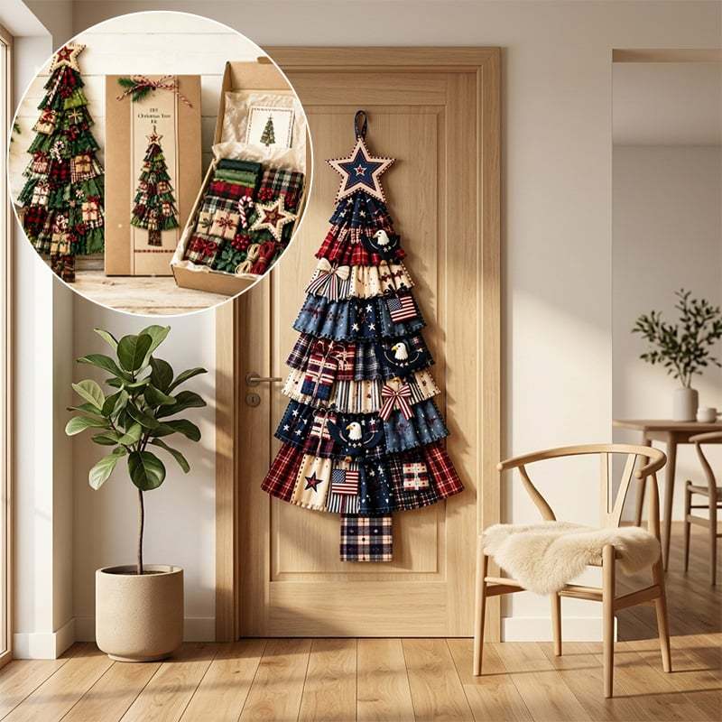 DIY Christmas Tree Door Hanger Craft Kit