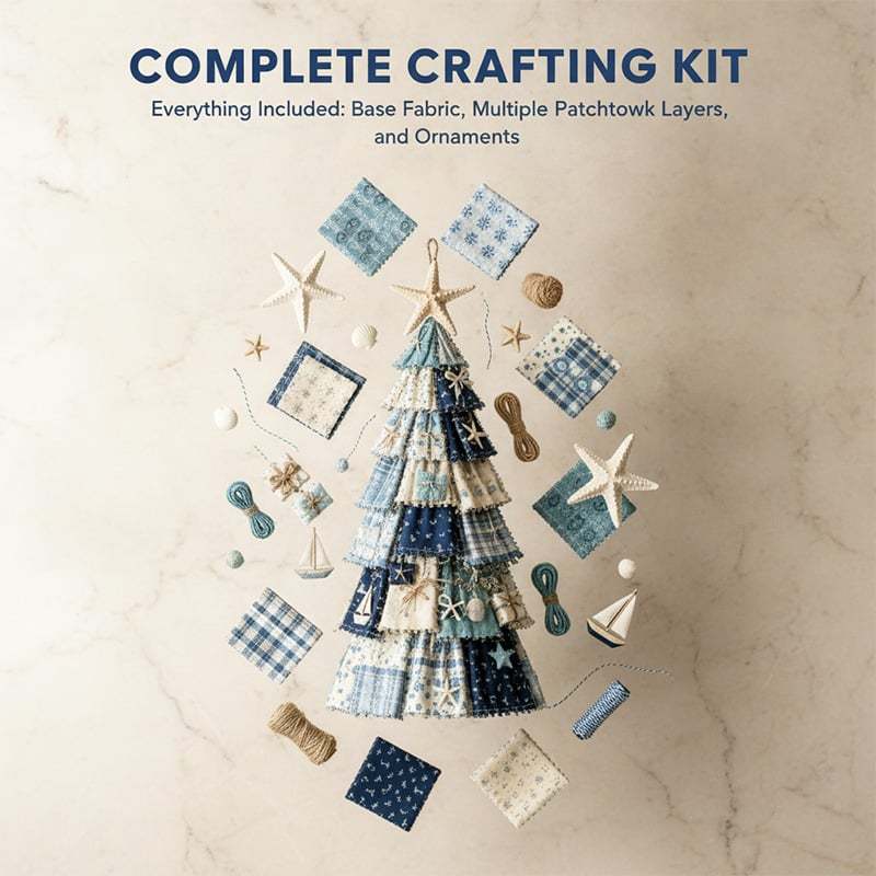 DIY Christmas Tree Door Hanger Craft Kit