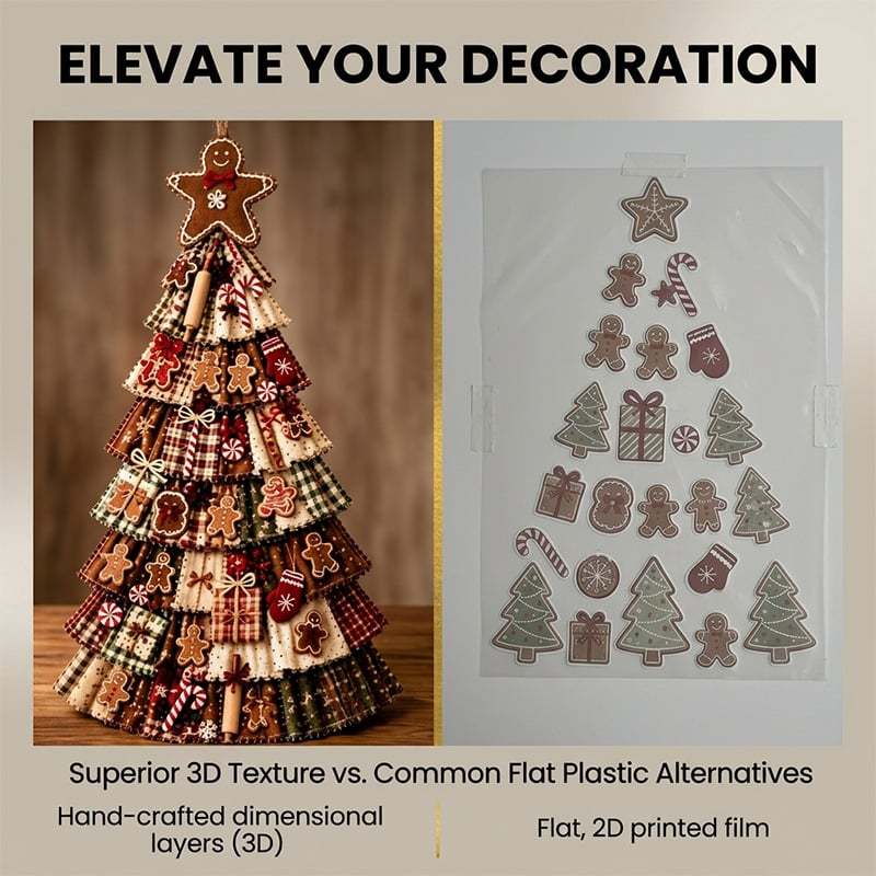 DIY Christmas Tree Door Hanger Craft Kit