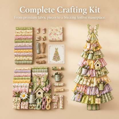 DIY Christmas Tree Door Hanger Craft Kit