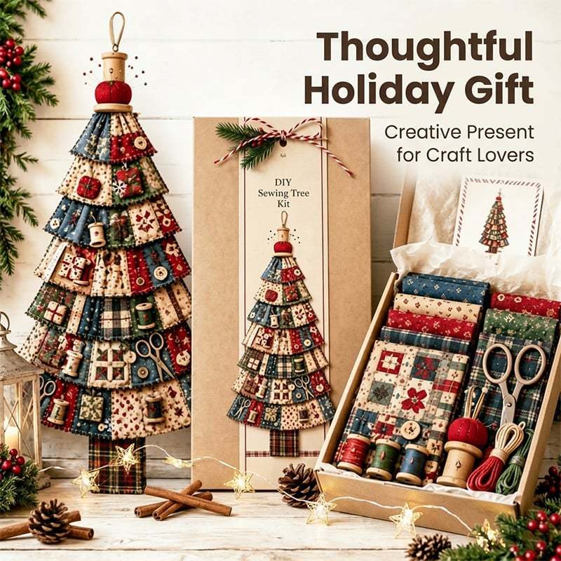 DIY Christmas Tree Door Hanger Craft Kit