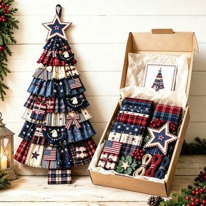 DIY Christmas Tree Door Hanger Craft Kit