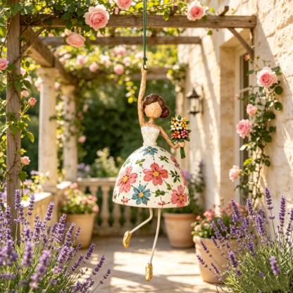 ✨ Whimsical Hanging Ballerina Ornament, 5 Styles Retro Lady Decor