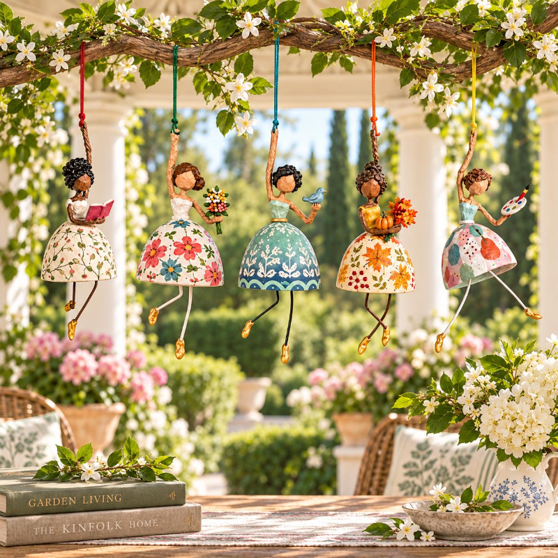 ✨ Whimsical Hanging Ballerina Ornament, 5 Styles Retro Lady Decor
