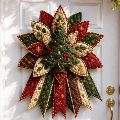 DIY Holiday Door Hanger Sewing Kit – Pre-Cut Fabric & Sewing Craft Project	