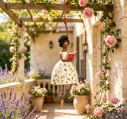✨ Whimsical Hanging Ballerina Ornament, 5 Styles Retro Lady Decor
