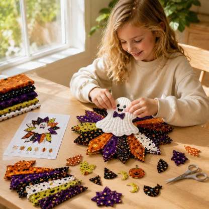 DIY Holiday Door Hanger Sewing Kit – Pre-Cut Fabric & Sewing Craft Project	