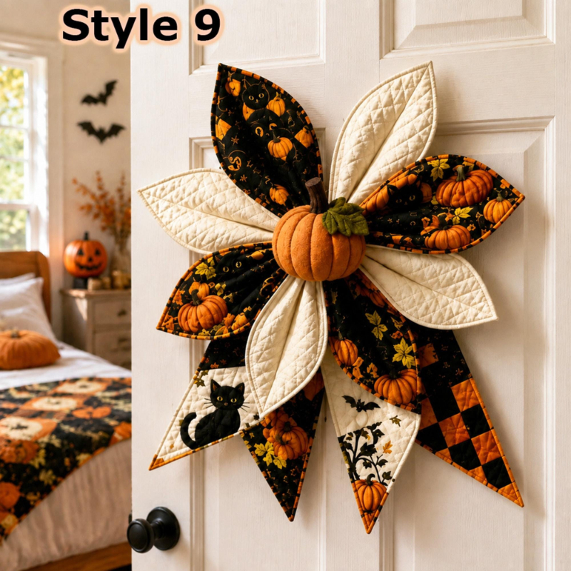 DIY Holiday Door Hanger Sewing Kit – Pre-Cut Fabric & Sewing Craft Project	