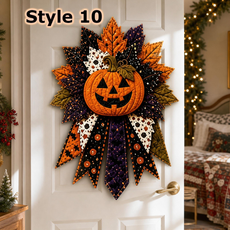 DIY Holiday Door Hanger Sewing Kit – Pre-Cut Fabric & Sewing Craft Project	