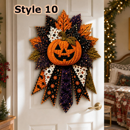 DIY Holiday Door Hanger Sewing Kit – Pre-Cut Fabric & Sewing Craft Project	