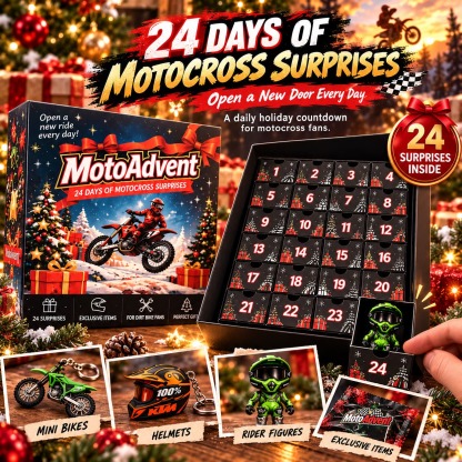 MotoAdvent 24 Days Motocross Dirt Bike Advent Calendar 🏍️