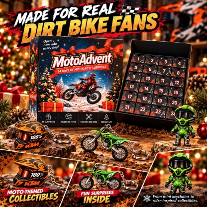 MotoAdvent 24 Days Motocross Dirt Bike Advent Calendar 🏍️