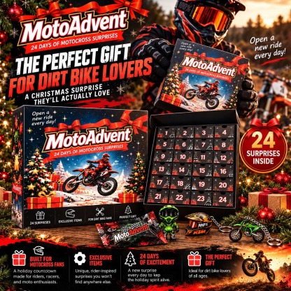 MotoAdvent 24 Days Motocross Dirt Bike Advent Calendar 🏍️
