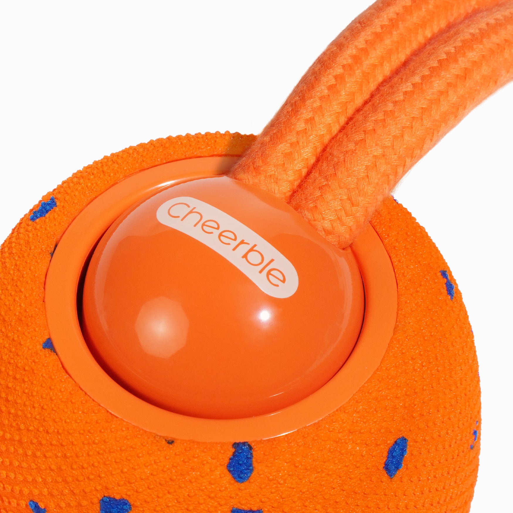  Wicked Ball Rolly Automatic Moving Bouncing Rotating E-TPU Material Rope Barks Sound  Smart Interactive Dog Toy