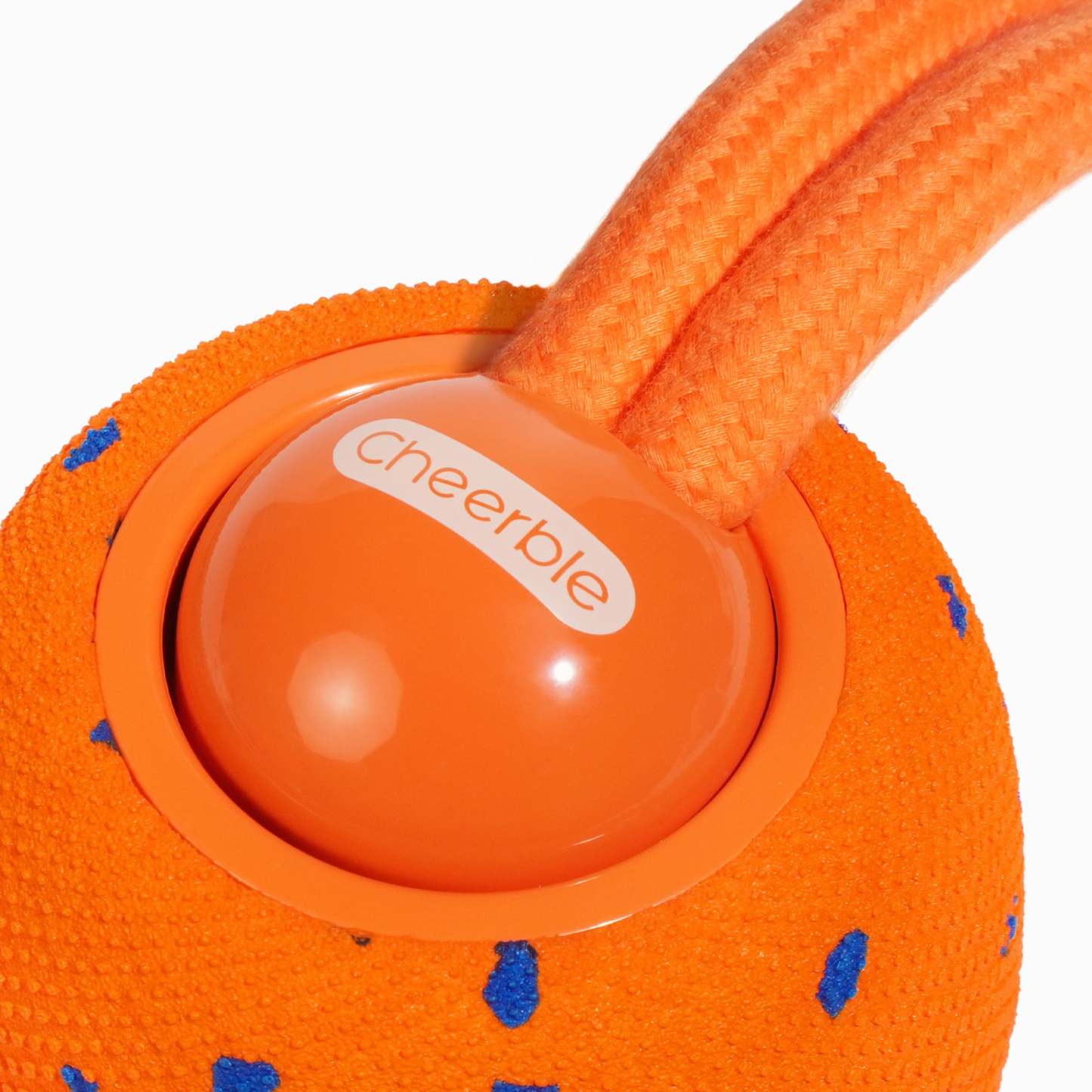  Wicked Ball Rolly Automatic Moving Bouncing Rotating E-TPU Material Rope Barks Sound  Smart Interactive Dog Toy