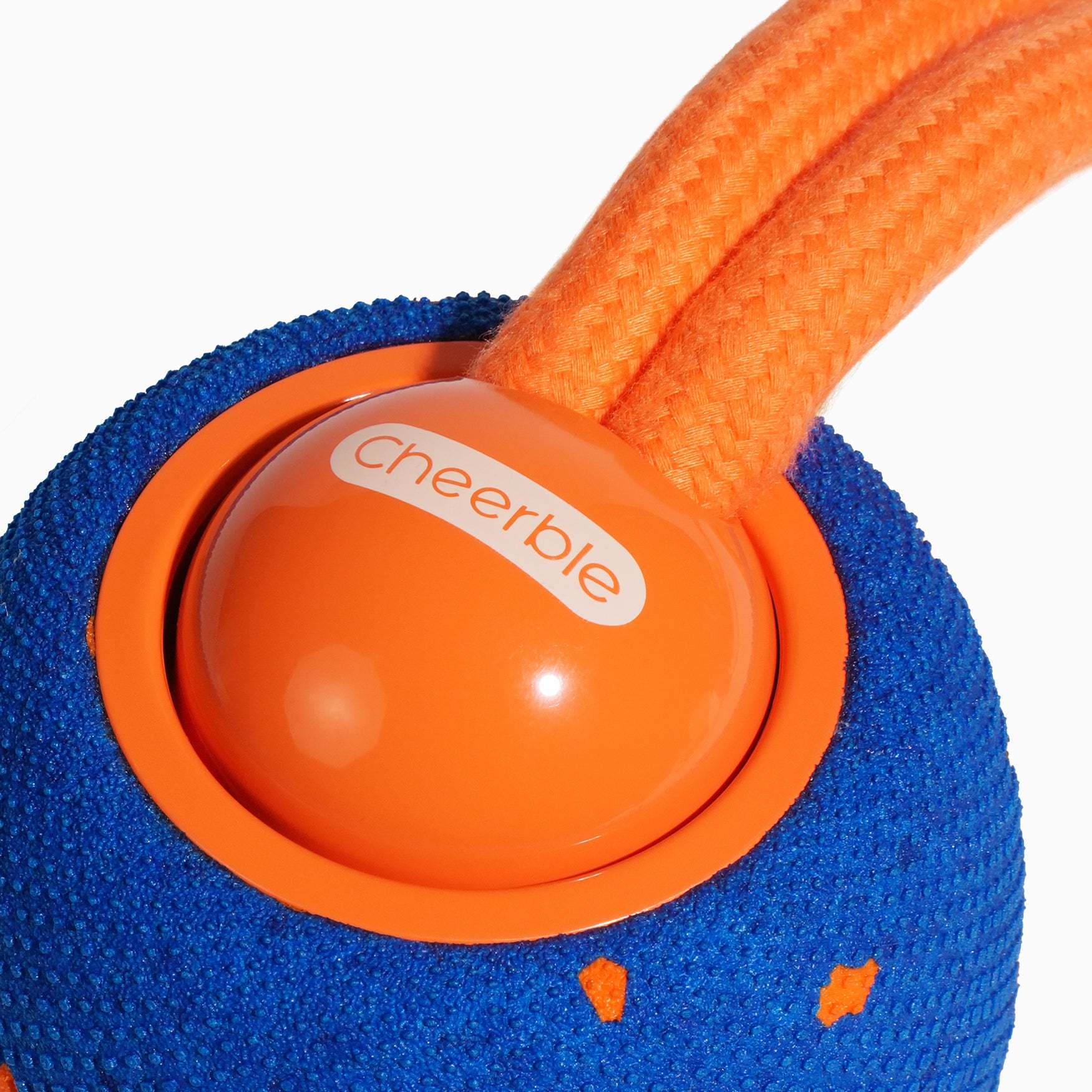  Wicked Ball Rolly Automatic Moving Bouncing Rotating E-TPU Material Rope Barks Sound  Smart Interactive Dog Toy
