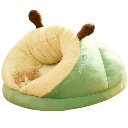 Winter Warm Small Dog Kennel Bed Breathable Dog House Cute Slippers Shaped Dog Bed Cat Sleep Bag Foldable Washable Pet House