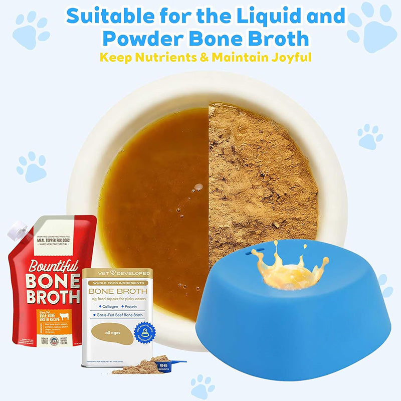 Slow Feeder Dog Bowls for Liquid Treat