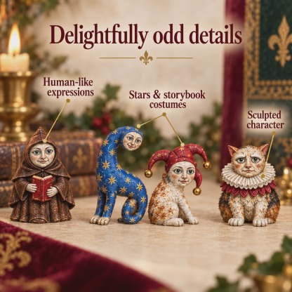 🐈🏰 24 Days of Ugly Medieval Cats – Hilariously Weird Cat Advent Calendar 2026