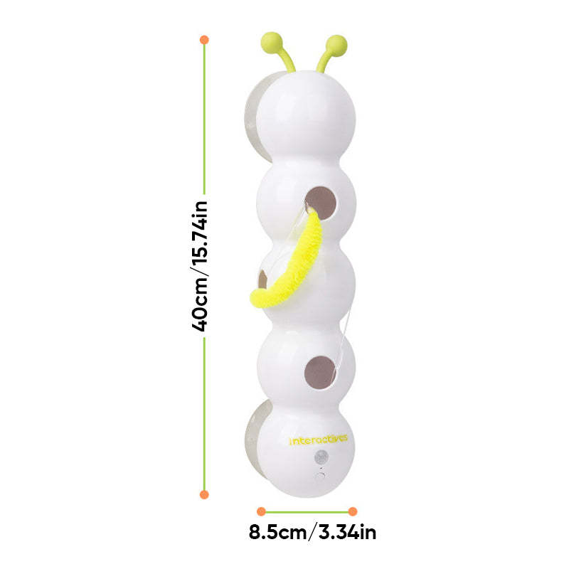 Darlingifts Interactive Electric Caterpillar Cat Toy