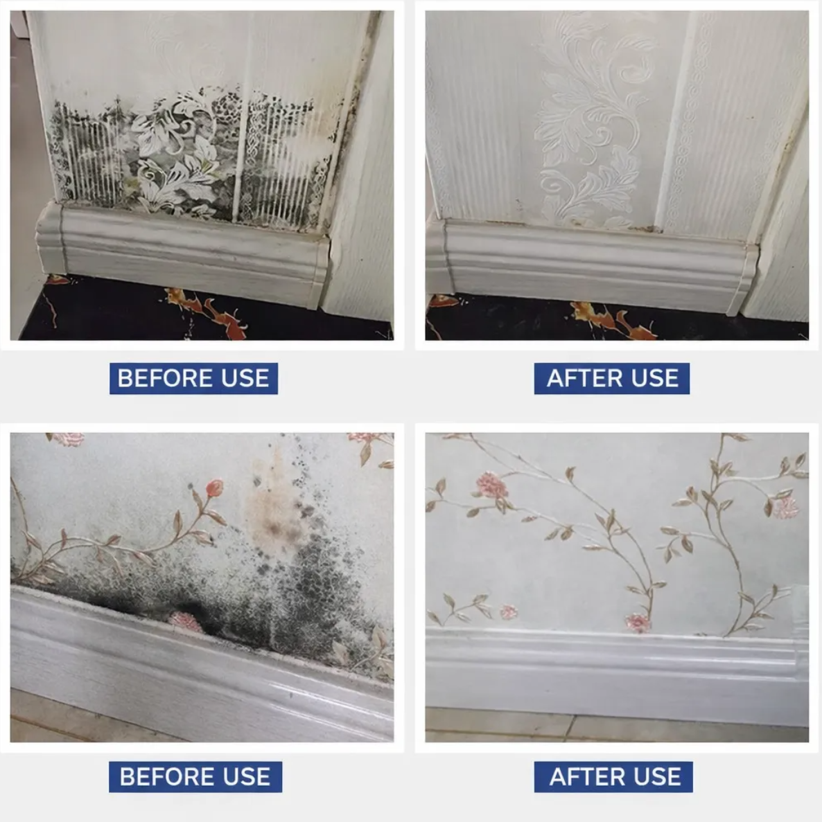 Solution 2： Waterproof + Mildew Remover