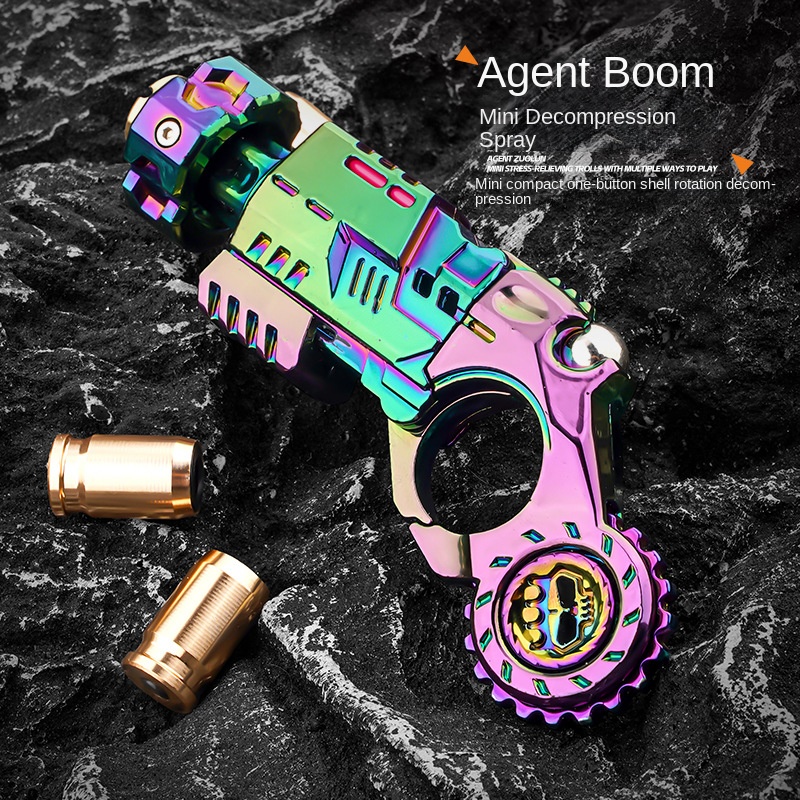 Desktop agent decompression toy rotator