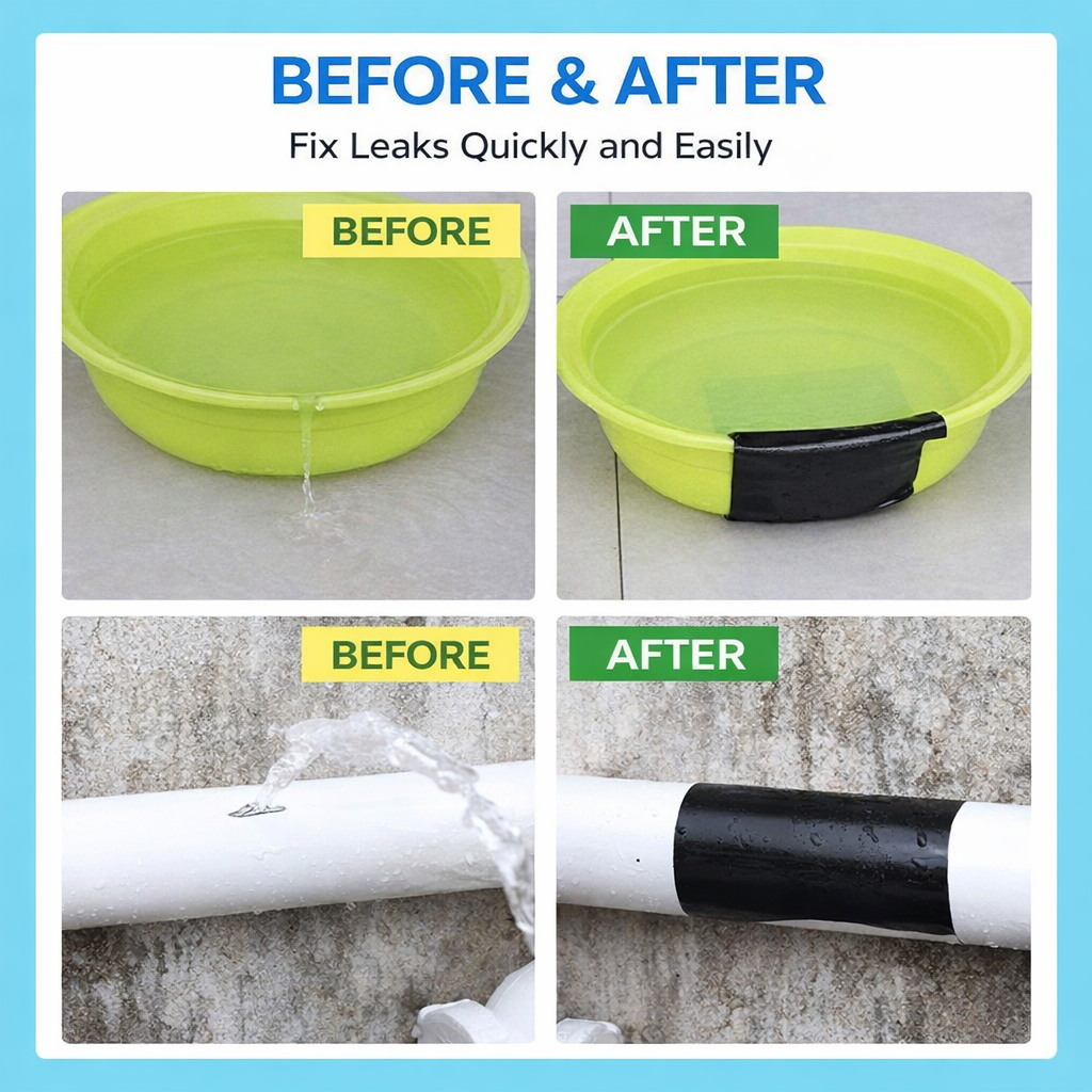 2pic High-viscosity, strong-duty waterproof tape set