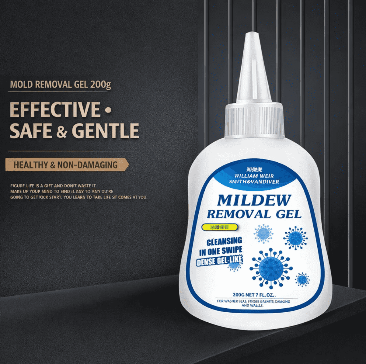 Suitable for Solution3/ 4：Washing Machine and Refrigerator Gasket, Glass Sealant, Wall Mold and Stain Remover Combo Set