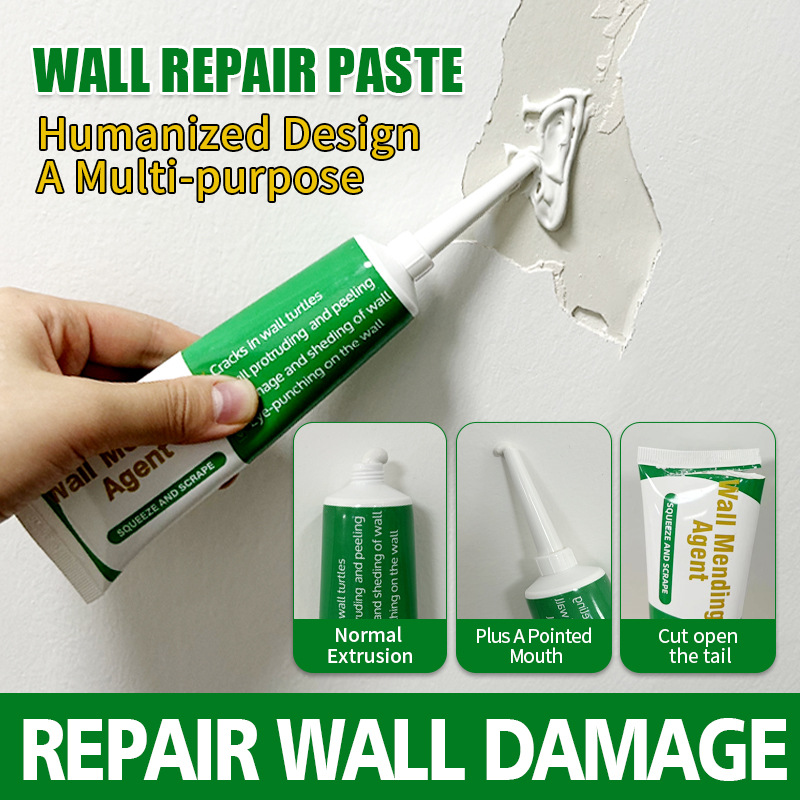 Wall crack repair putty, household wall repair paste set