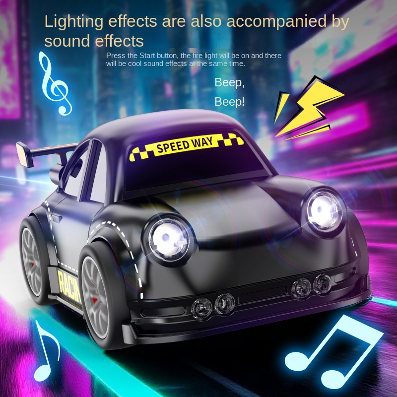 Mini smart sensor-enabled follow-up car, drift RC remote-controlled car