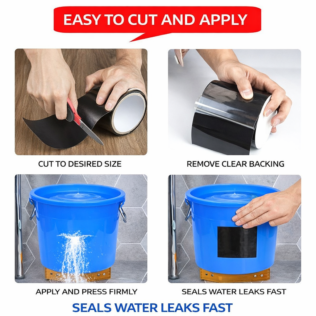 2pic High-viscosity, strong-duty waterproof tape set