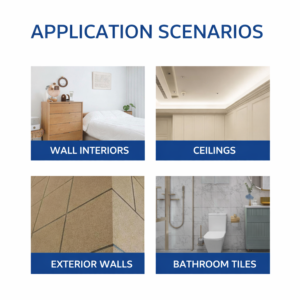 Solution 8,9,10：Waterproof + Mildew Remover