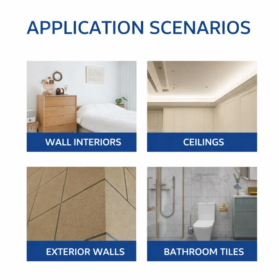 Suitable for  Solution 5/6/7：Waterproof glue + tape + mold remover