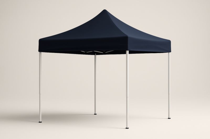 Tente pliante polyester bleu 3x3m(L×l)