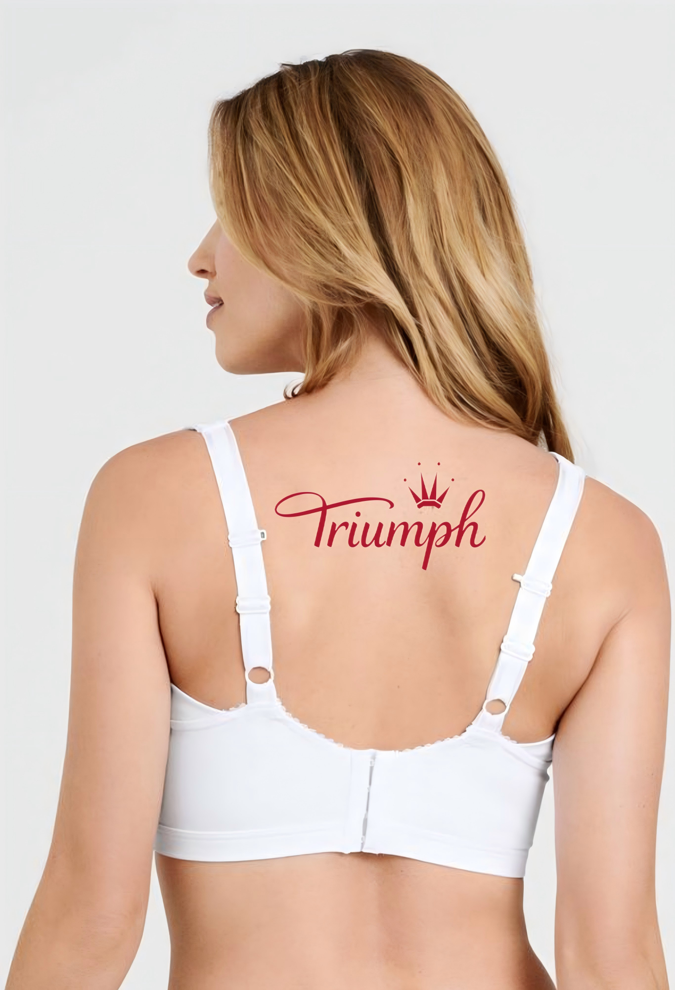 👙TRIUMPH – [4 db-os csomag]🔥 Nagy méretű, kényelmes, tiszta pamut melltartók, 50% kedvezménnyel