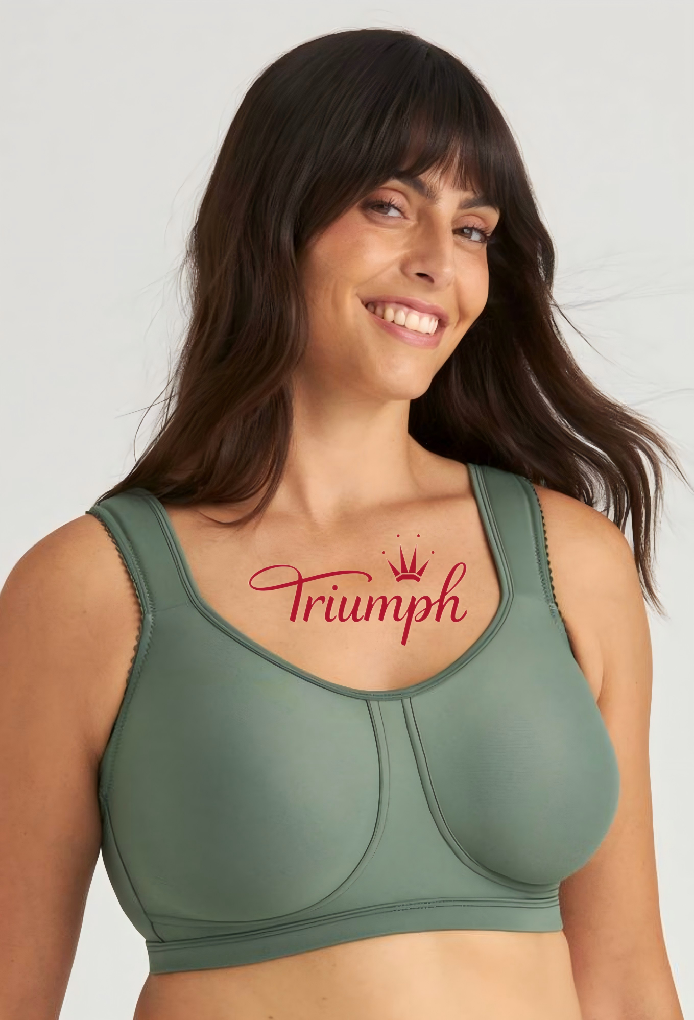 👙TRIUMPH – [4 db-os csomag]🔥 Nagy méretű, kényelmes, tiszta pamut melltartók, 50% kedvezménnyel