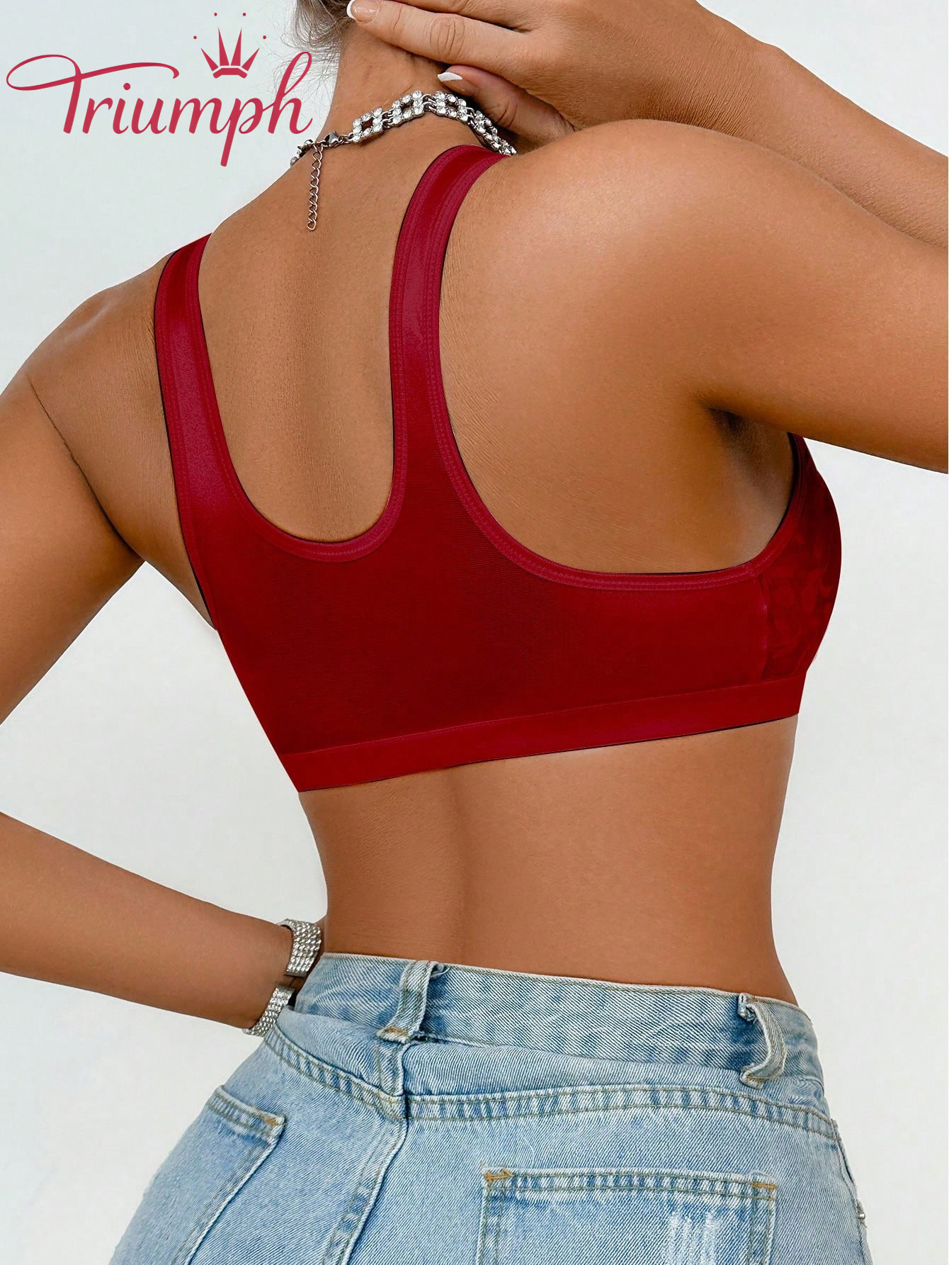 👙TRIUMPH – [4 db-os csomag] 🔥50%-os női merevítős melltartó, elöl záródó