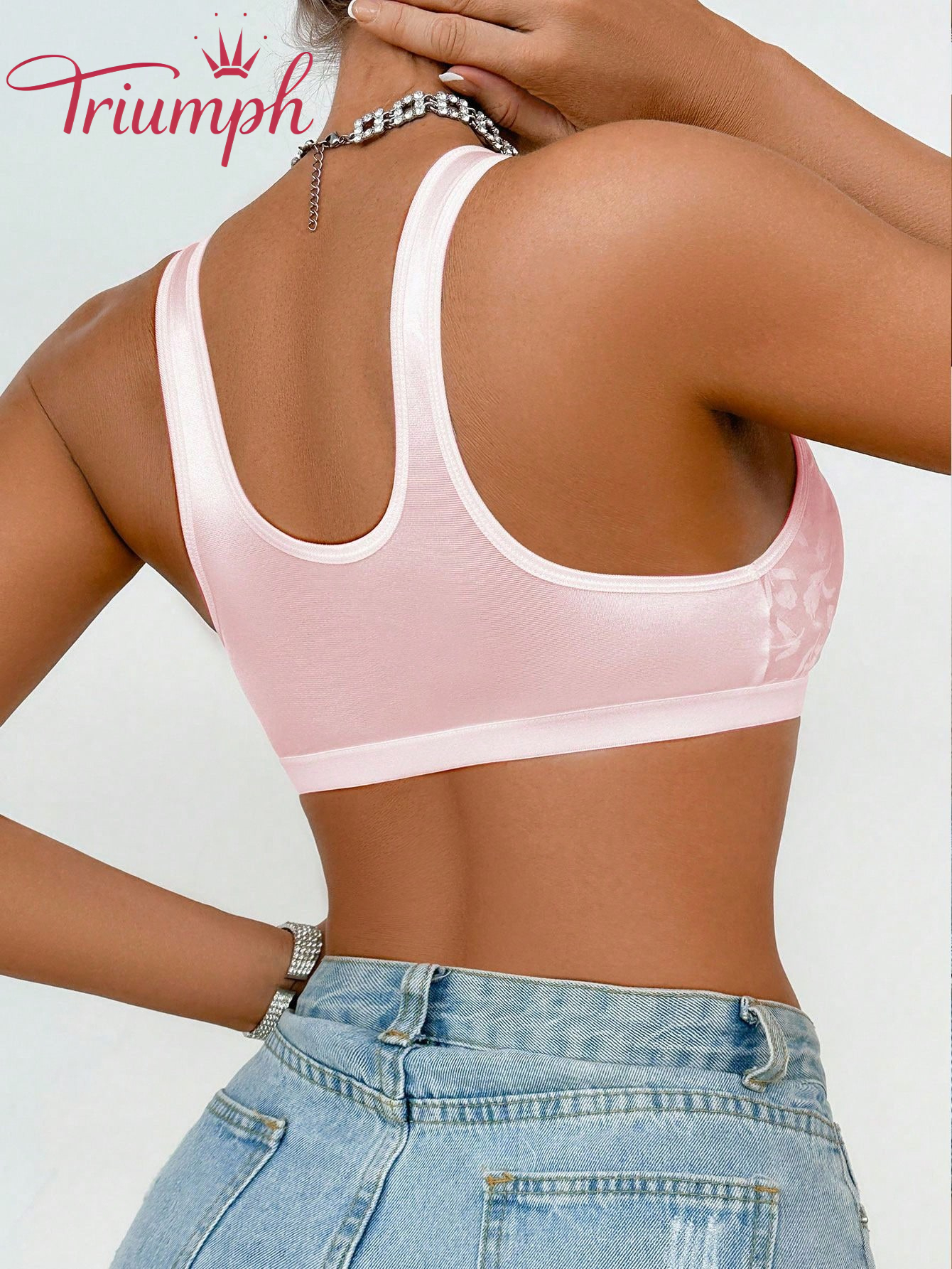 👙TRIUMPH – [4 db-os csomag] 🔥50%-os női merevítős melltartó, elöl záródó