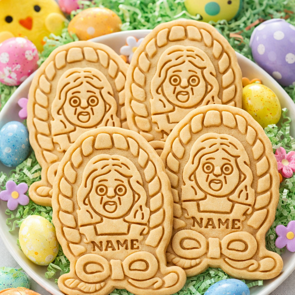 Personalized Cute Face Cookie Easter Cutter from Photo Personalized Gift for Son Kids Gifts Pet Lover Gifts Kids Easter Gifts