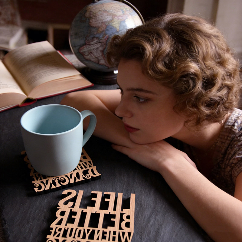 Personalized x1 Individual Life is Better When You're Dancing Coaster Perfect for Dancing Obsessives People Love to Dance Dancer Gifts Dance Coaster