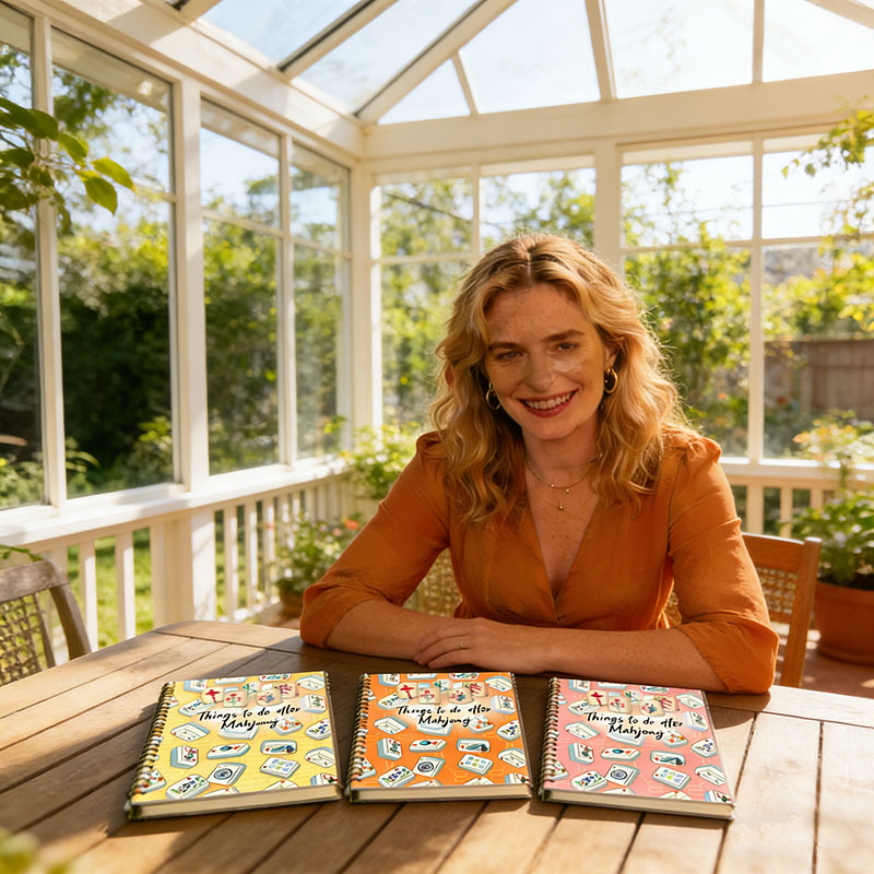 Personalized Mahjong Notebook Things to Do After Mahjong Notebook for Mahjong Players Gift for Tile Game Lovers Funny Mahjong Themed Gift