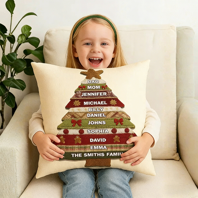 Personalized Diamond Shaped Throw Pillows Custom Name Pillow Couple Gifts Romantic Gift for Anniversaries Valentine’s Day and Home Decor