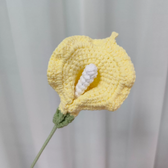 Personalized Crochet Flowers Bouquet Pink Purple Blue Gift for Wife Girlfriend Gift for Her Valentine's Day Birthday Gifts for Bestie